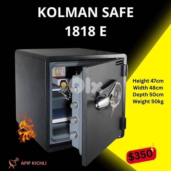 Kolman Safe/Box all Sizes 0
