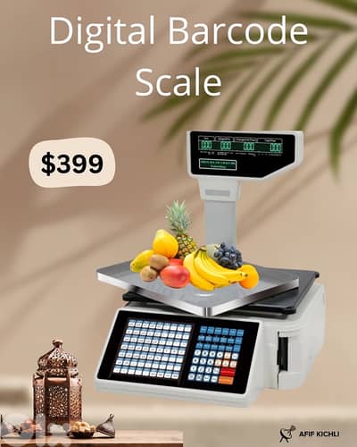 Digital Barcode Scale