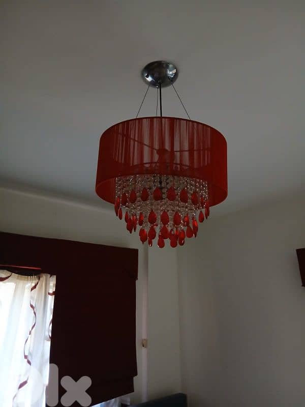 صالونان برادي  طاولة كبيرة و ٢ صغار  ثريات ولمبات 7