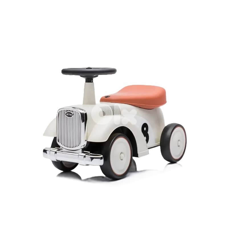 Vintage Ride-on Car with Storage Space - سيارة أطفال كلاسيكية للركوب 3