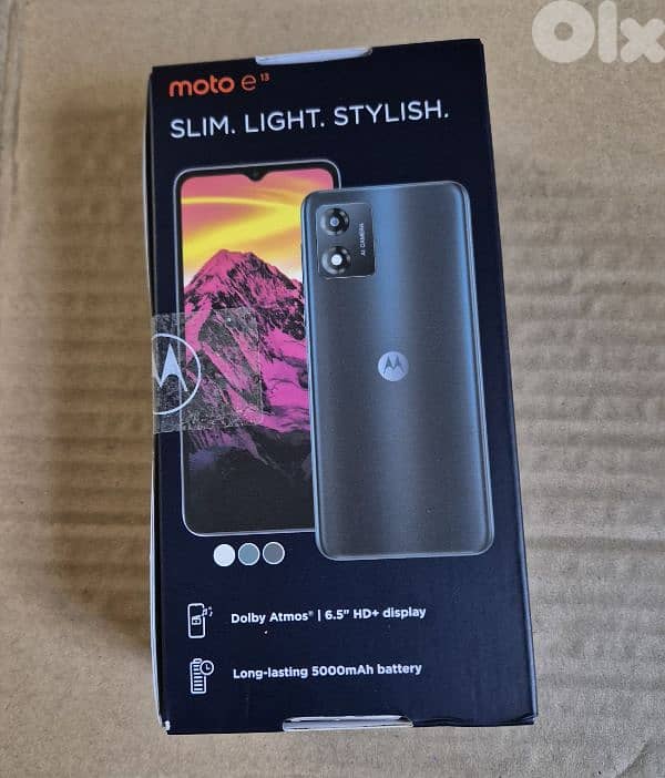 موبايل موتوريلا e13 غير مستعمل 0