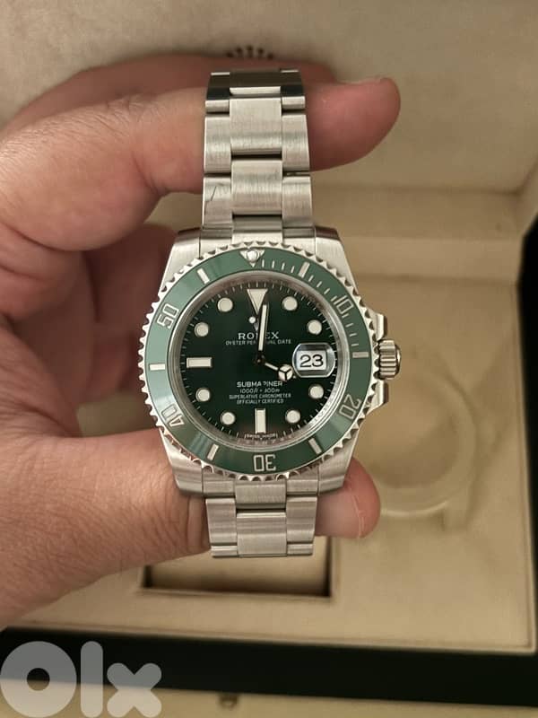 Rolex Submariner Hulk swiss super clone 1:1 1