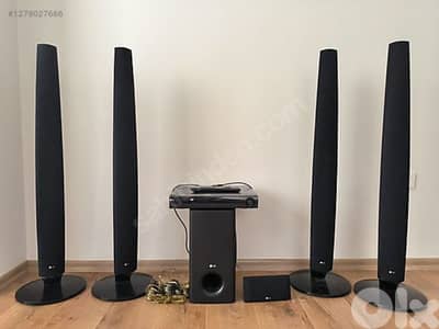 سروند سستم LG بلوتوث AUX FM USB DVD 850W