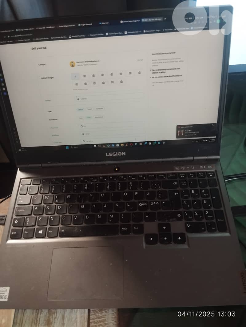 RTX 2060, 6 gb memory video card, i5 10th generation 1