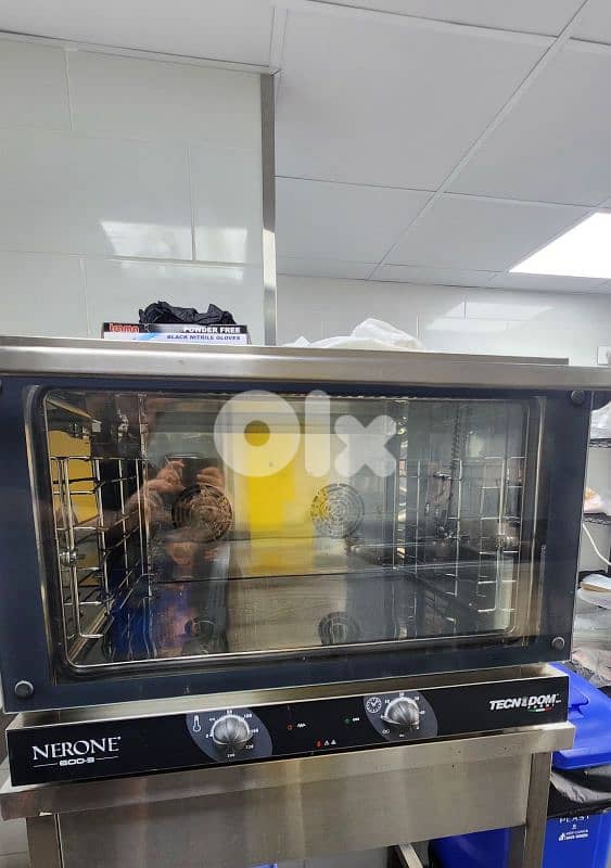 Convection Oven TecnoDom NERONE 600-3 0