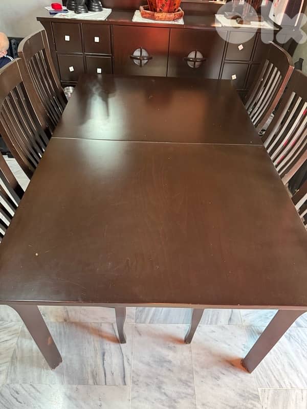 dining table with 6 chairs 2