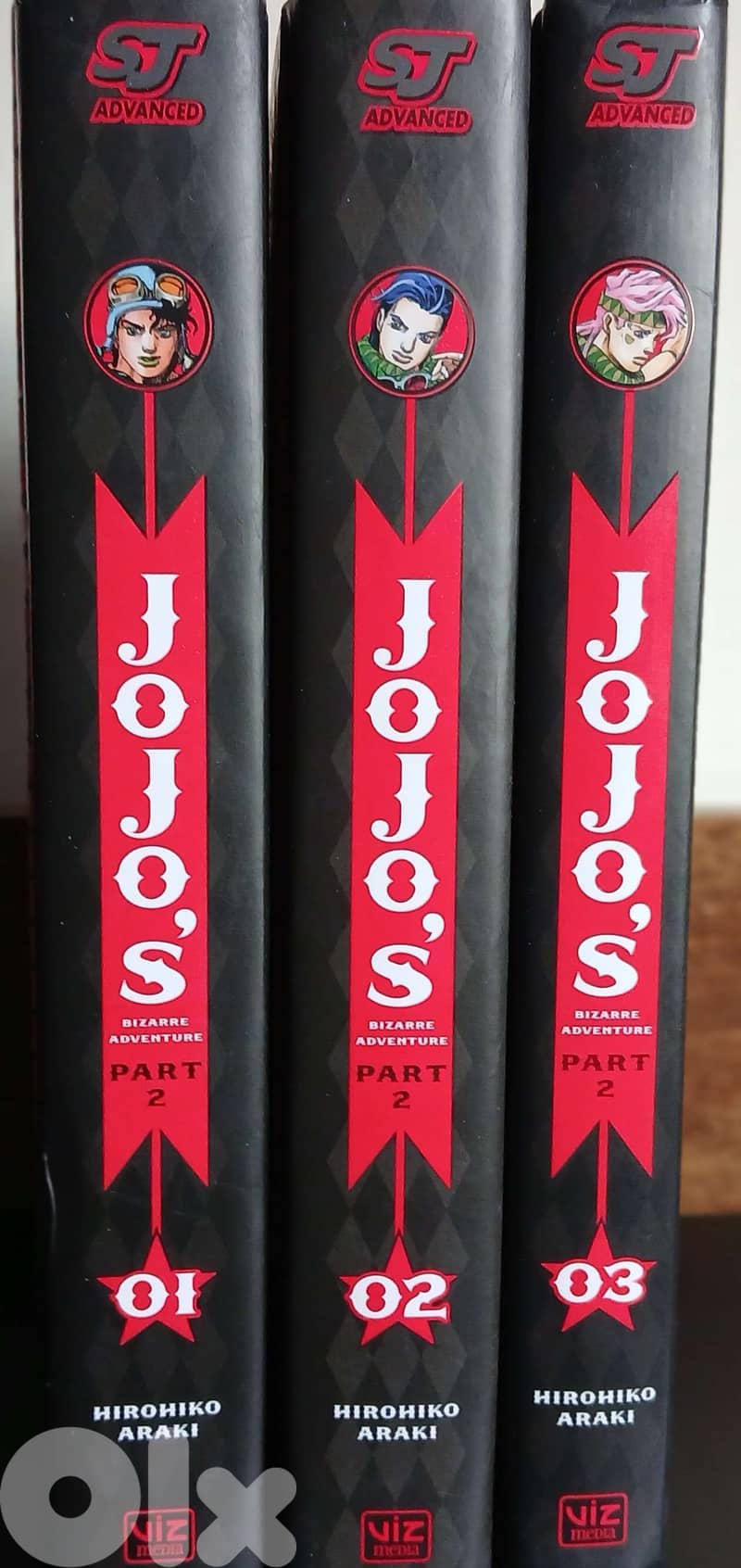Jojo's Bizarre Adventure (JJBA) PART 2 Hard Cover Manga for sale 1
