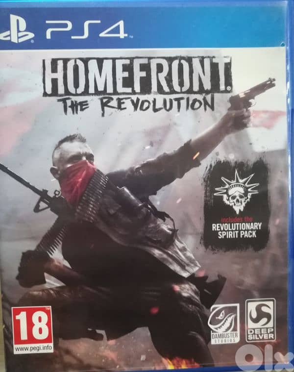 CD ps4   HOMEFRONT      The revolution 0