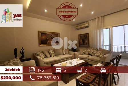 Jdeideh 175m2 | Fully Furnished | Excellent Condition | Renovated | AA