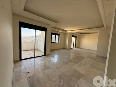 PANORAMIC VIEW APARTMENT FOR SALE IN AIN SAADE PRIME 3 BEDS, (AS-298)