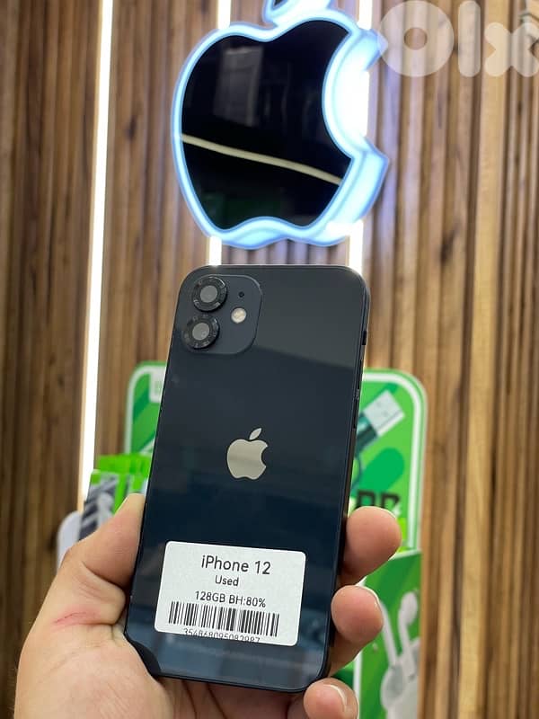 iPhone 12 128Gb like new super clean BH:80% 1