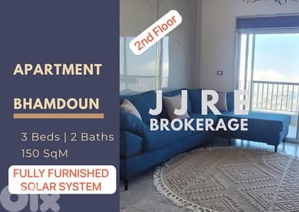 Prime Location Apartment In Bhamdoun For Sale / شقة في بحمدون للبيع