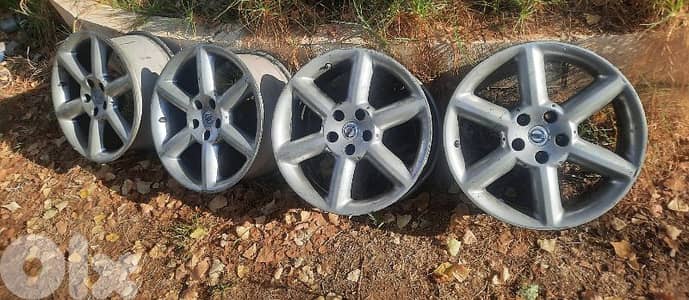 nissan 350z 18 original rims