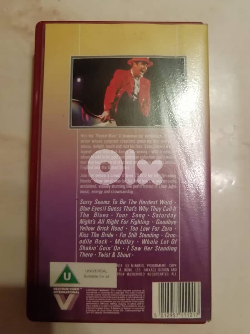 Elton John – The Night Time Concert VHS 1