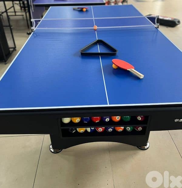 Billiard and pingpong table (2 in 1) 2
