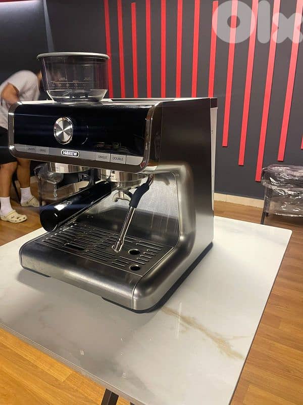 HiBREW Espresso Coffee Machine with Grinder – Like New 2