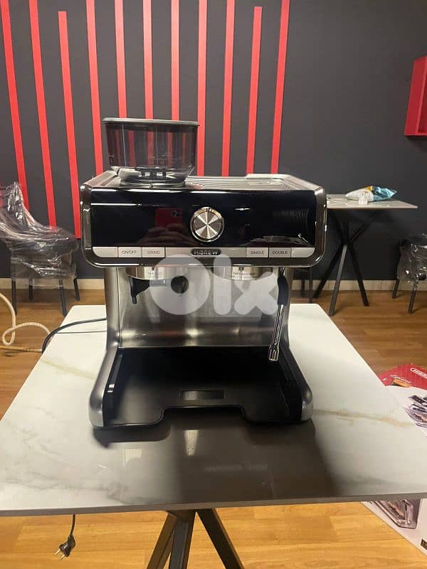HiBREW Espresso Coffee Machine with Grinder – Like New 3