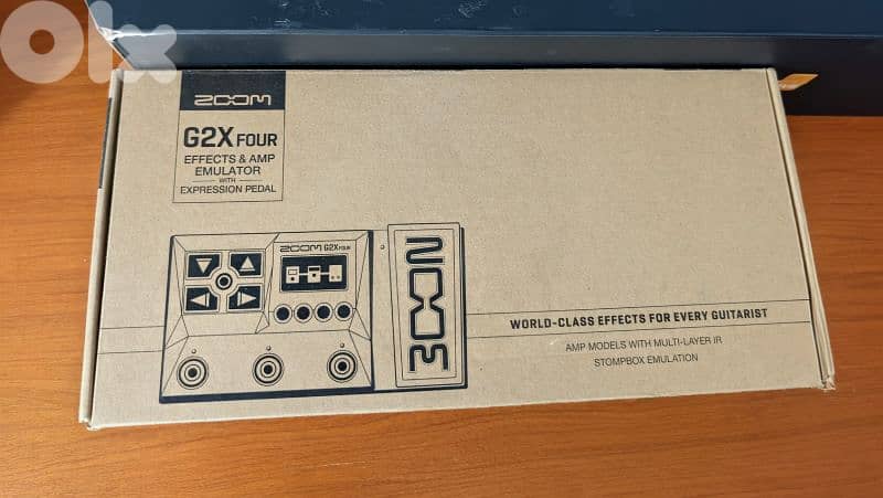 zoom G2x faur multi effects pedal 5