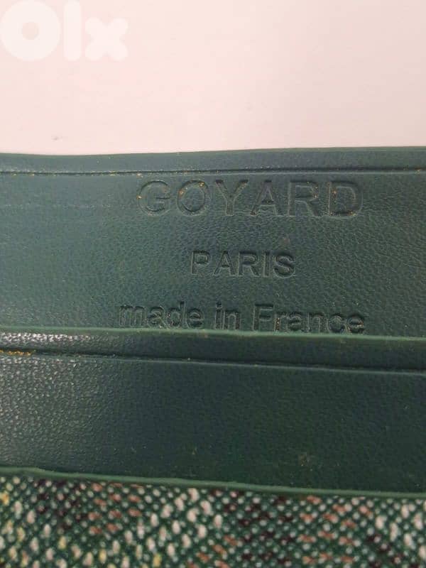 goyard card holder 1