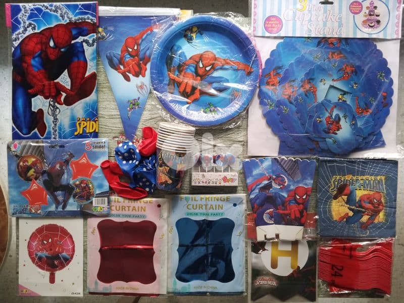 spiderman birthday decoration 0