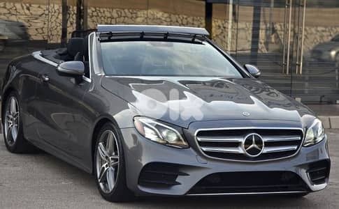 Mercedes E400 2018 Convertible Designo AMG Package, 46000 Miles