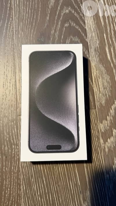 iPhone 15 pro almost new in open box