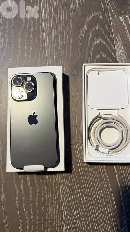 iPhone 15 pro almost new in open box 2