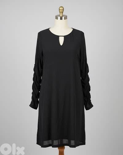 dress black and silver glitter