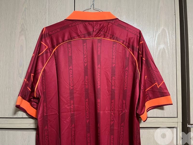 roma diadora 1999 jersey 1