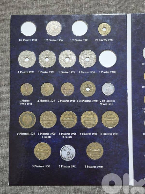 Lebanon coin album 1