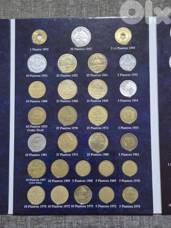 Lebanon coin album 2