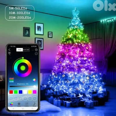 Christmas Decorative light's with mobile application 30 meters