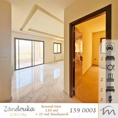 Zandouka | Brand New Decorated 130m² + Backyard Garden | Open View