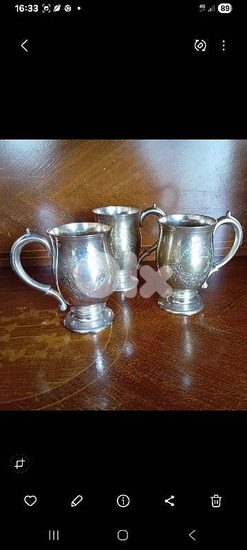 Tankard silverplated 0