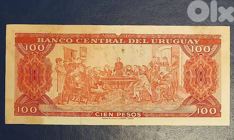 Uruguay José Artigas 100 Pesos 1967 1