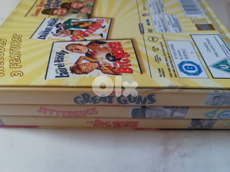 Laurel & Hardy 3 dvd movies box set 3