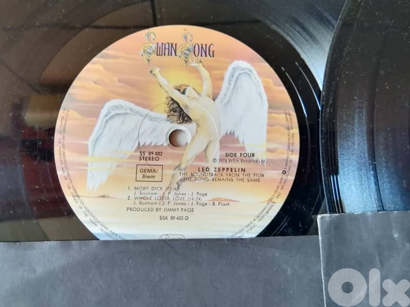 Led Zeppelin soundtrack from the movie the song remains the same 1