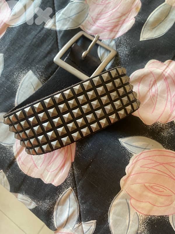 testoni and versace belt 1