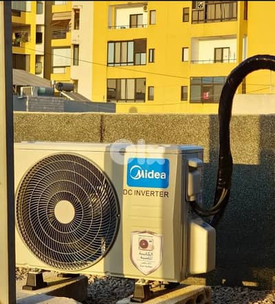 air conditioner midea inverter Double inverter 3 meter copper warranty