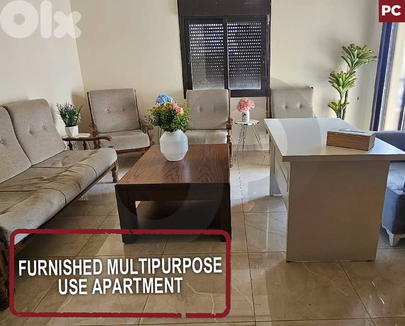 Furnished Multipurpose use Apartment - Zgharta  REF#PC128139 0
