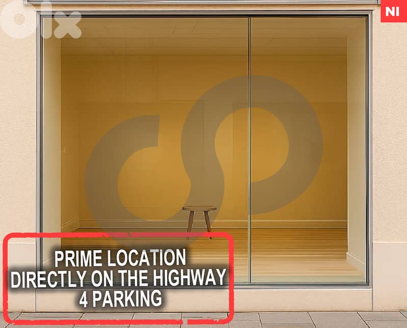 shop, Great deal, directly on the highway, jbeil/جبيل  REF#NI128141 0