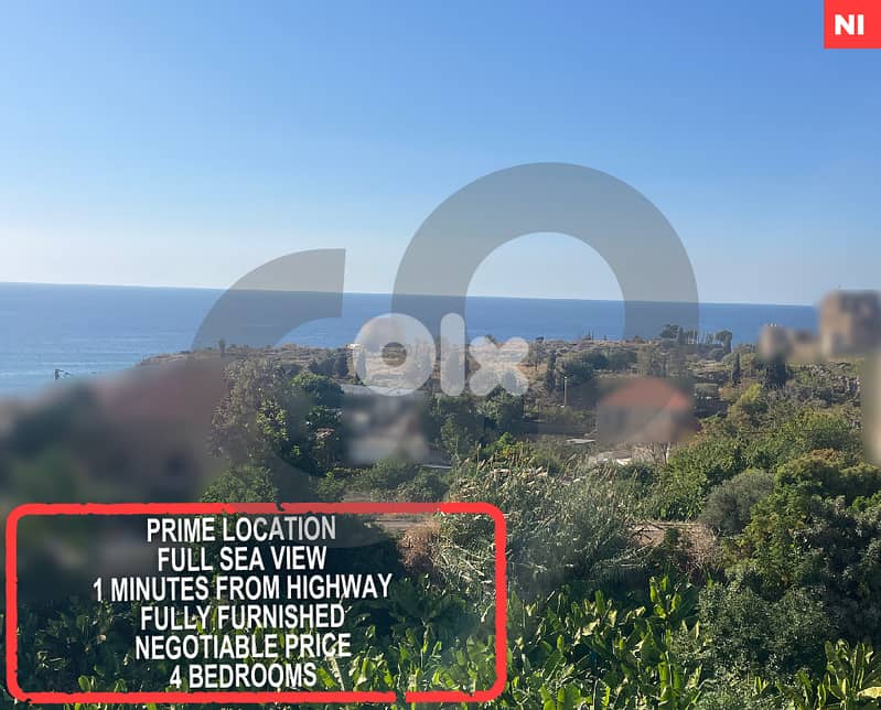 Duplex, sea view, prime location, jbeil/جبيل REF#NI128142 0