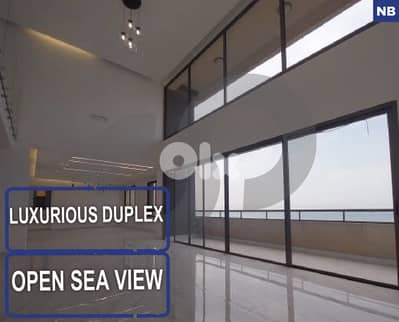 unblocked Sea view, duplex, luxurious, metn, dbayeh/ضبية  REF#NB128144