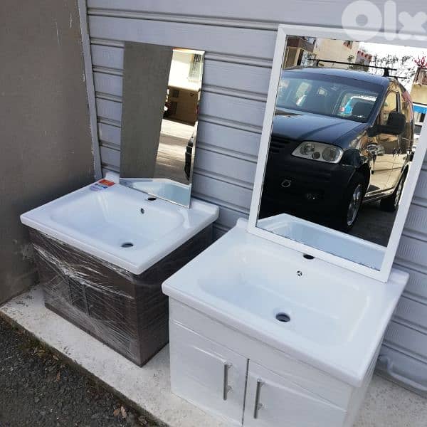 تصفيه مغاسل اونكستري مع مراية جديد 0