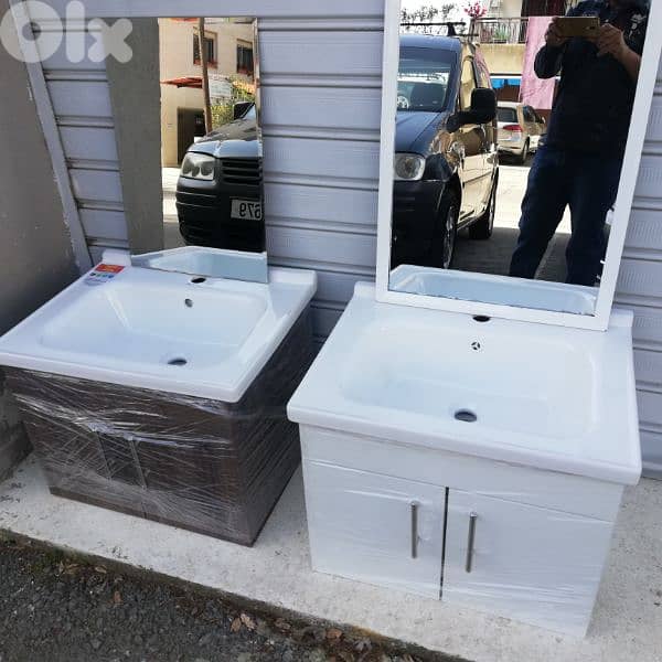 تصفيه مغاسل اونكستري مع مراية جديد 1