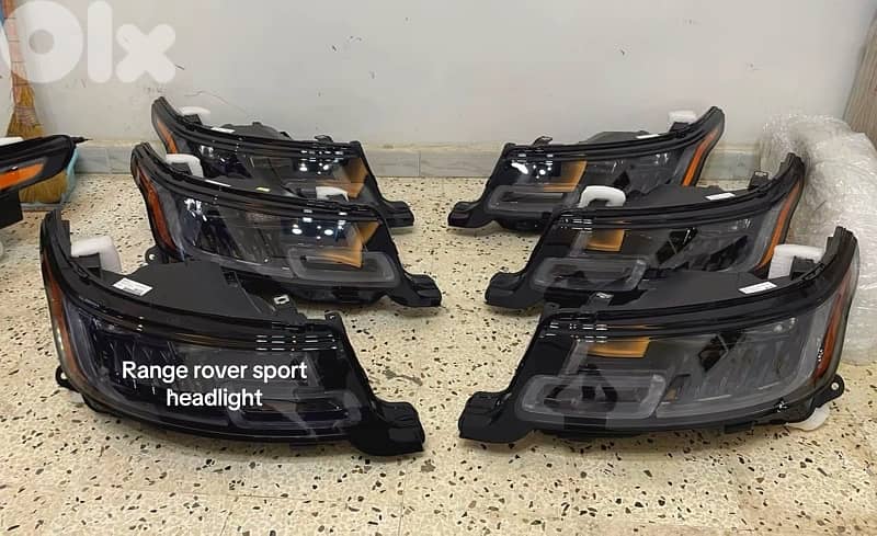 all rover ,jaguar , mercedes and porshe headlights 2