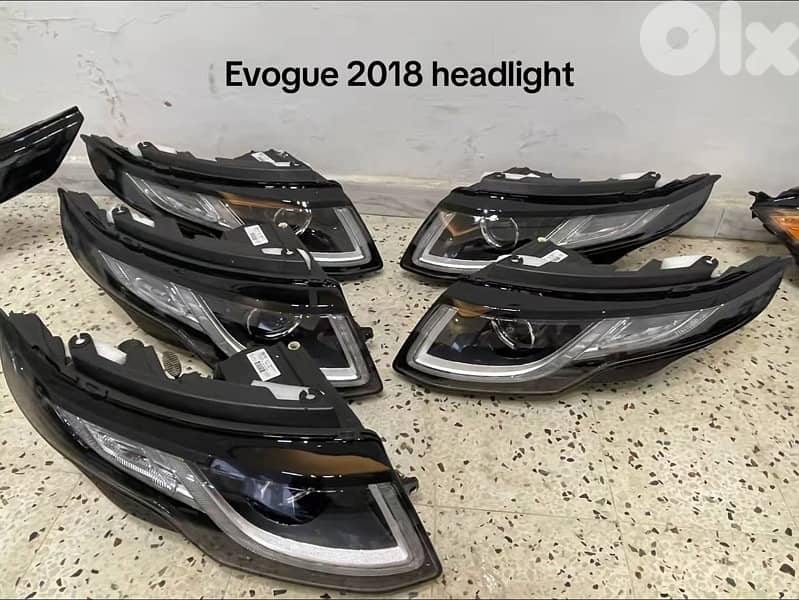 all rover ,jaguar , mercedes and porshe headlights 6