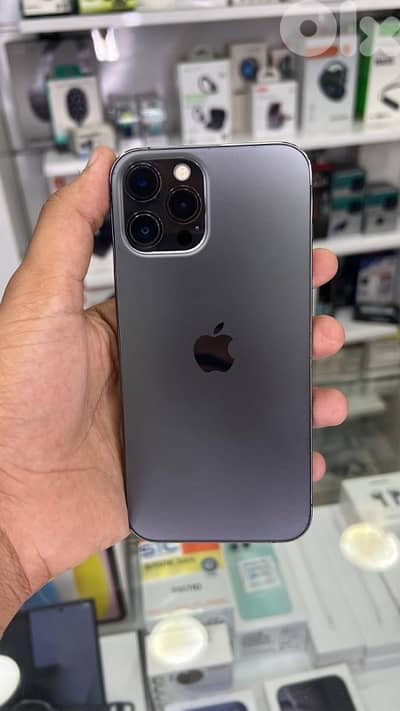 12 pro max 128g black very clean