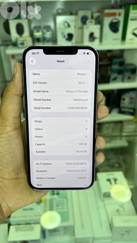 12 pro max 128g black very clean 1