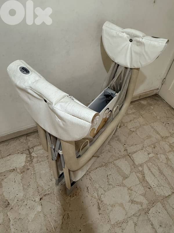 Baby Crib Cam brand with mattress and mattress protector 3